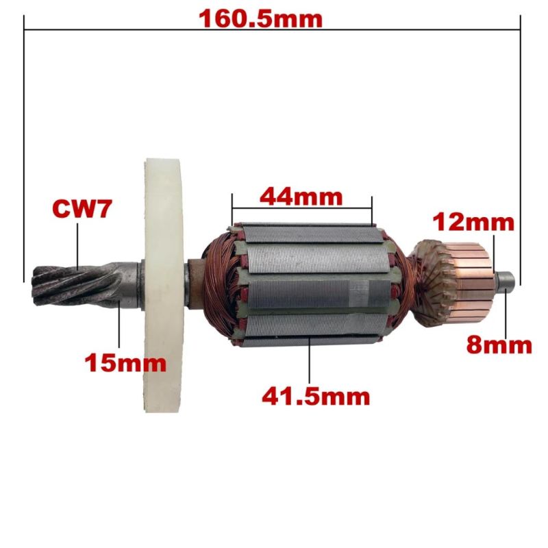 AC220V-240V Armature Rotor Anchor Replacement for Hitachi Demolition Hammer