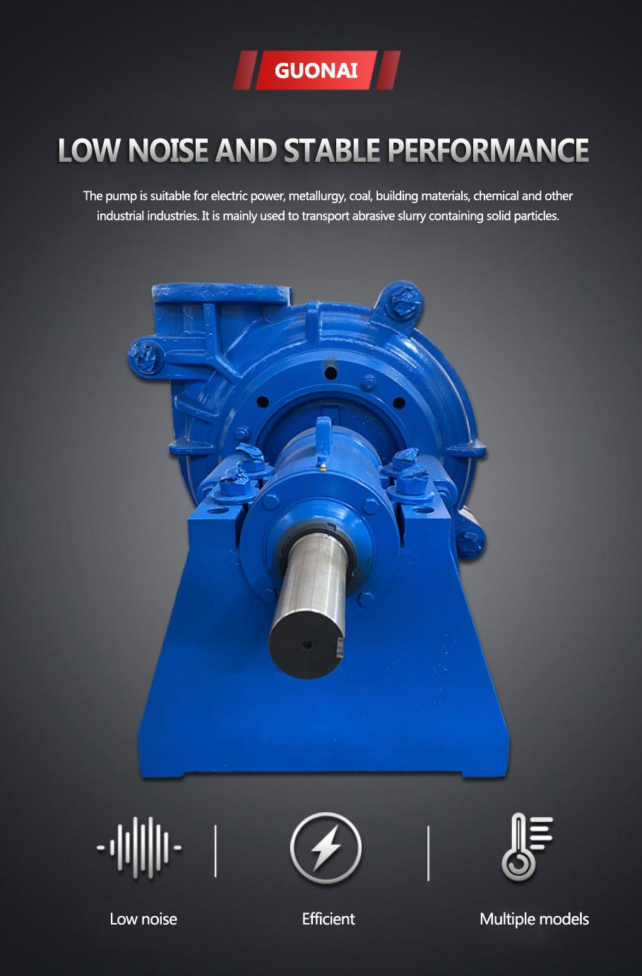 Heavy Duty Wear-Resisting Horizontal Ah Series Centrifugal Slurry Pump Mud for Gold Mining Sludge Pump