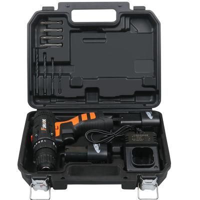 Cordless Drill 2 Batteries 16.8V Power Screwdriver Multi Function Hand Drill Home Industrial Electric Screwdriver Set