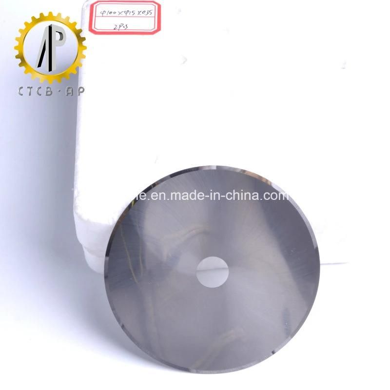 Industrial Use Round Tungsten Carbide Slitter Blade