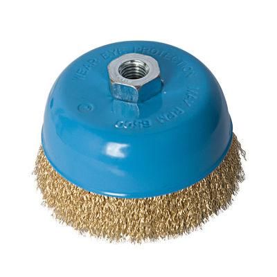 Fixtec 75mm/100mm/125mm Steel Wire Sanding Brush Wheel with Nut Power Tool Accessories Machine