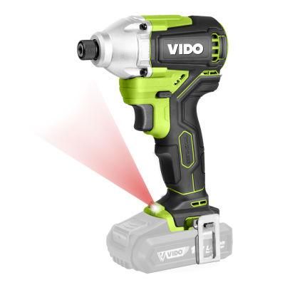 Vido 180n. M Large Toque Cordless 18V Brushless Impact Driver