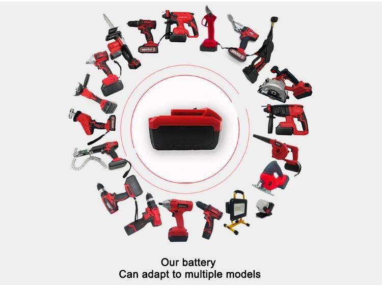 4000mAh Wosai Li-ion Battery Impact Wrench Cordless Torque Wrenches Power Wrenches