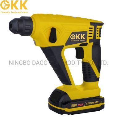 Hot Sale 18/20V Cordless Rotary Hammer Electric Tool Power Tool
