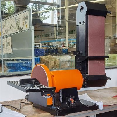 Multifunctional 220V 1000W 150*230mm Belt and Disc Sander Disc and Belt Sander