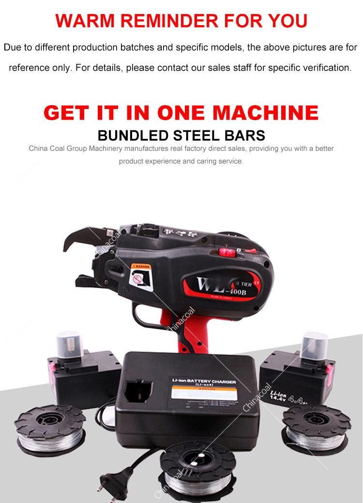 Js-37t Battery Powered Electric Automatic Steel Rebar Tying Machine