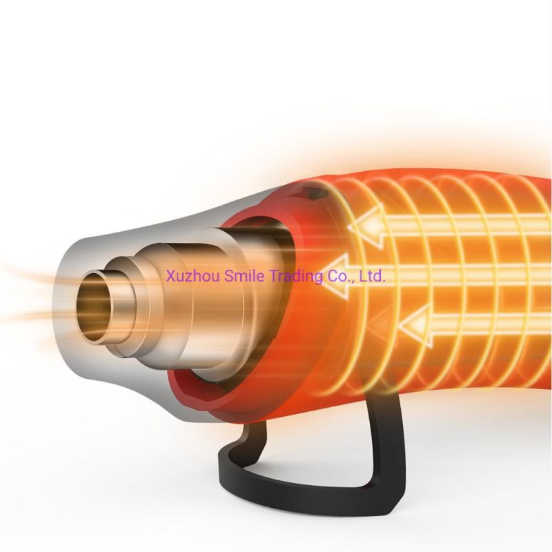 Heat Tool Heat Air Gun Shrink Tool with Stand Embossing Drying Paint Multi Function Hot Air Gun