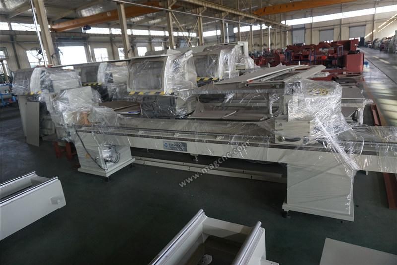 PVC Profile Two Head Cutting Machine for PVC Window Processing