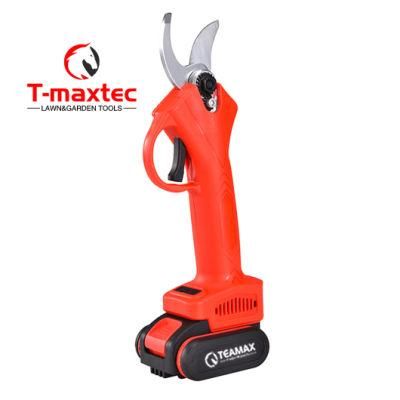 21V Cordless Lithium Battery Electric Pruning Scissors Charging Garden Bypass Pruning Shears TM-Lt21V503