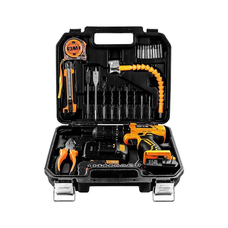 High-Quality Mini Power Drilling Machines Electric Cordless Drill Machines Set
