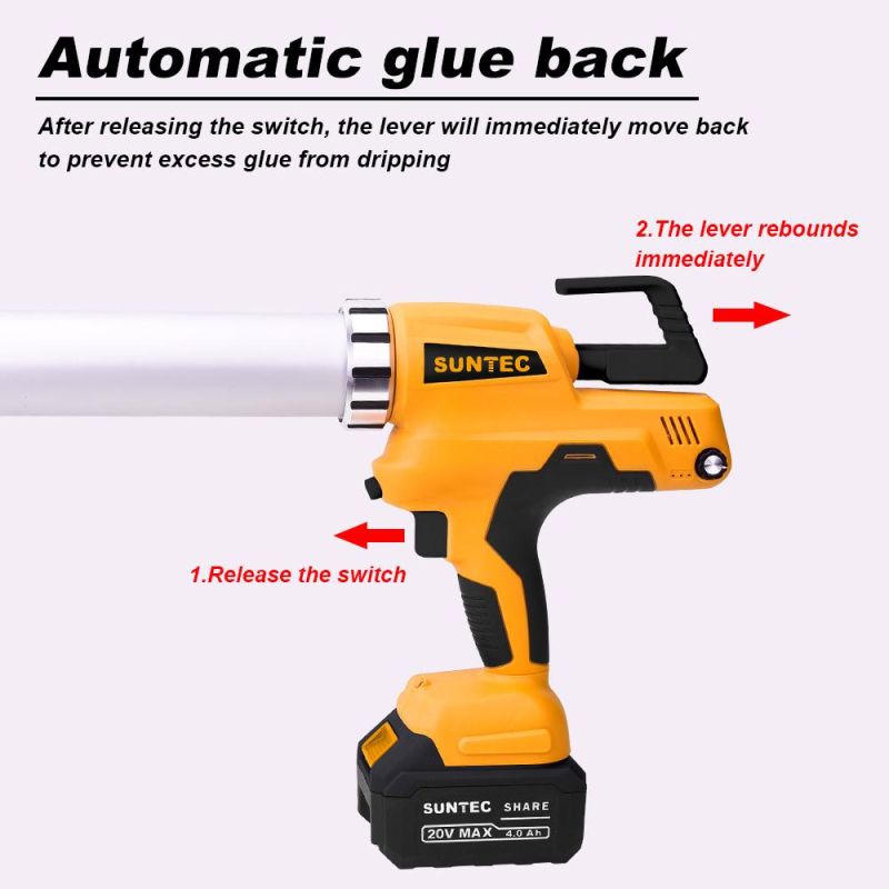 20V with 2000mAh Rechargeable Cordless Tool Electric Grease Gun