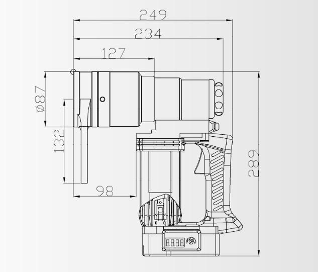 M27 M30 Hex Bolt electronic Gun