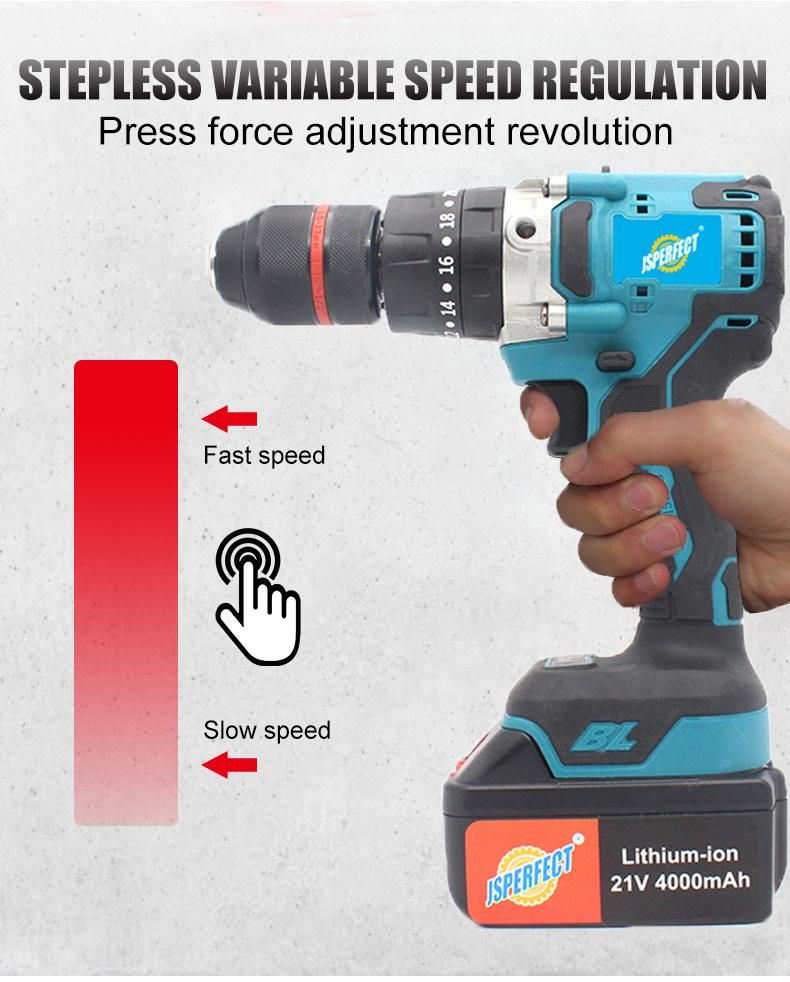 PRO Factory Cordless Impact Drilling Machine 0-13mm Top Selling Model