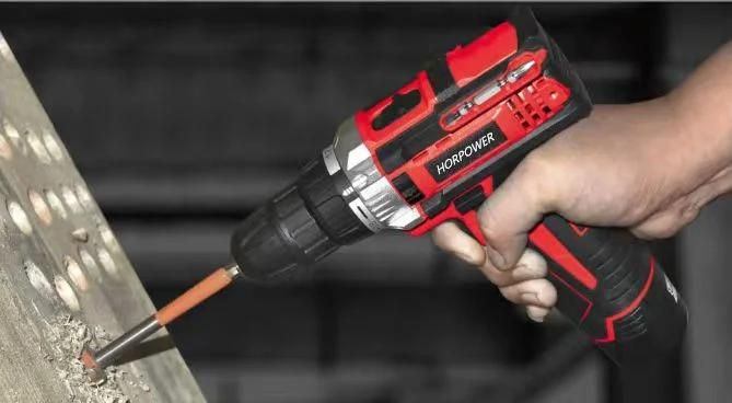 20V High Quality Factory Direct Hot Sale 55nm Double Speed Electric Brushless Cordless Impact Drill