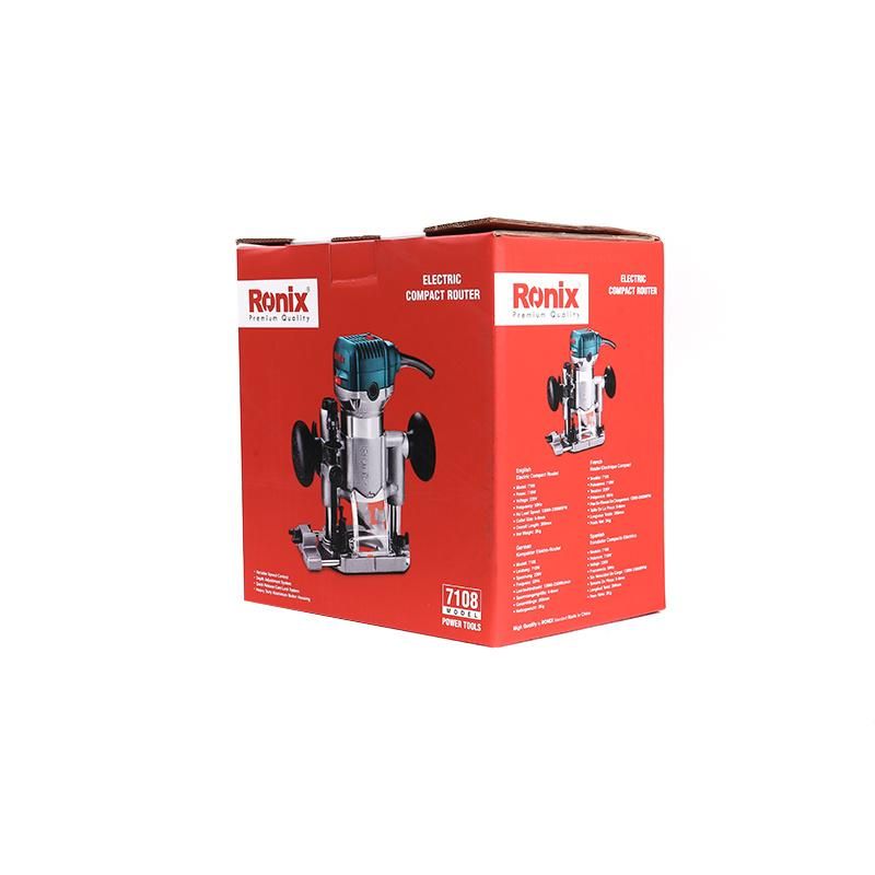 Ronix 710W Electric Hand Wood Trimmers Trimming Machine Compact Palm Router for Woodworking