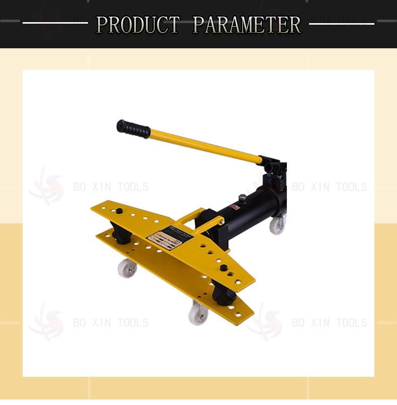 23ton Hand Hydraulic Pipe Benders Swg Electric Hydraulic Manual Pipe Benders with Stand