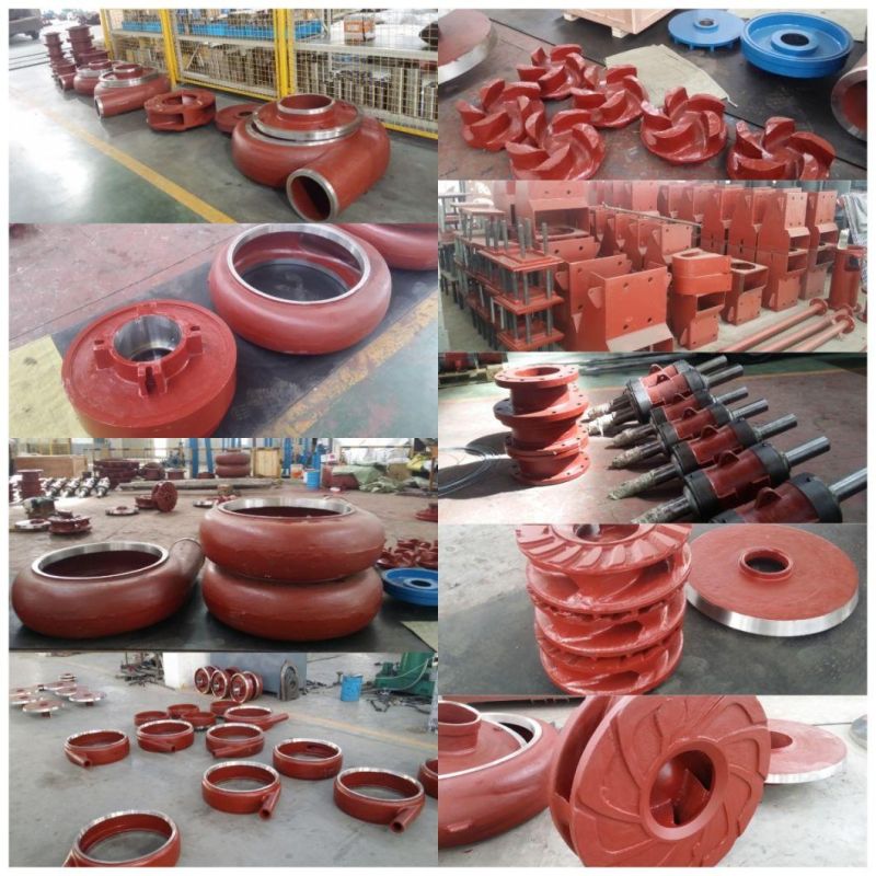 Heavy Duty Wear-Resisting Horizontal Ah Series Centrifugal Slurry Pump Mud for Gold Mining Sludge Pump