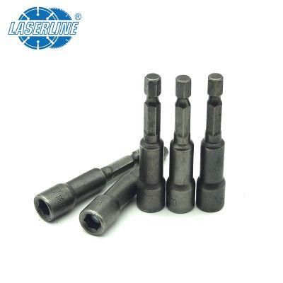 Hexagonal Magnetic Nut Setter Socket 1/4&quot; Shank