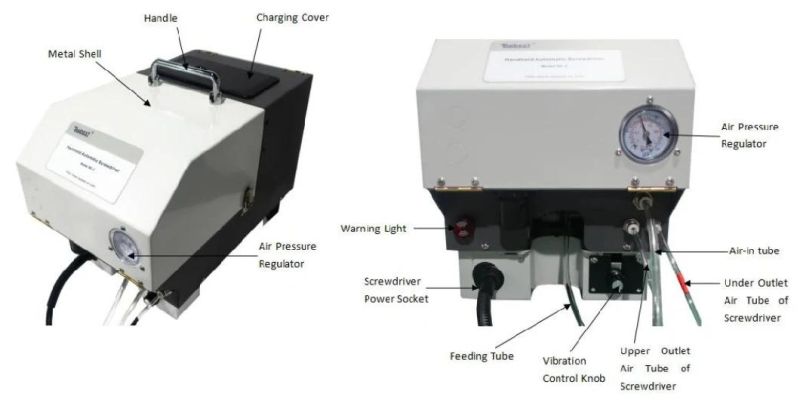 Handheld Auto Blowing Type Screw Feeder Fastening Machine