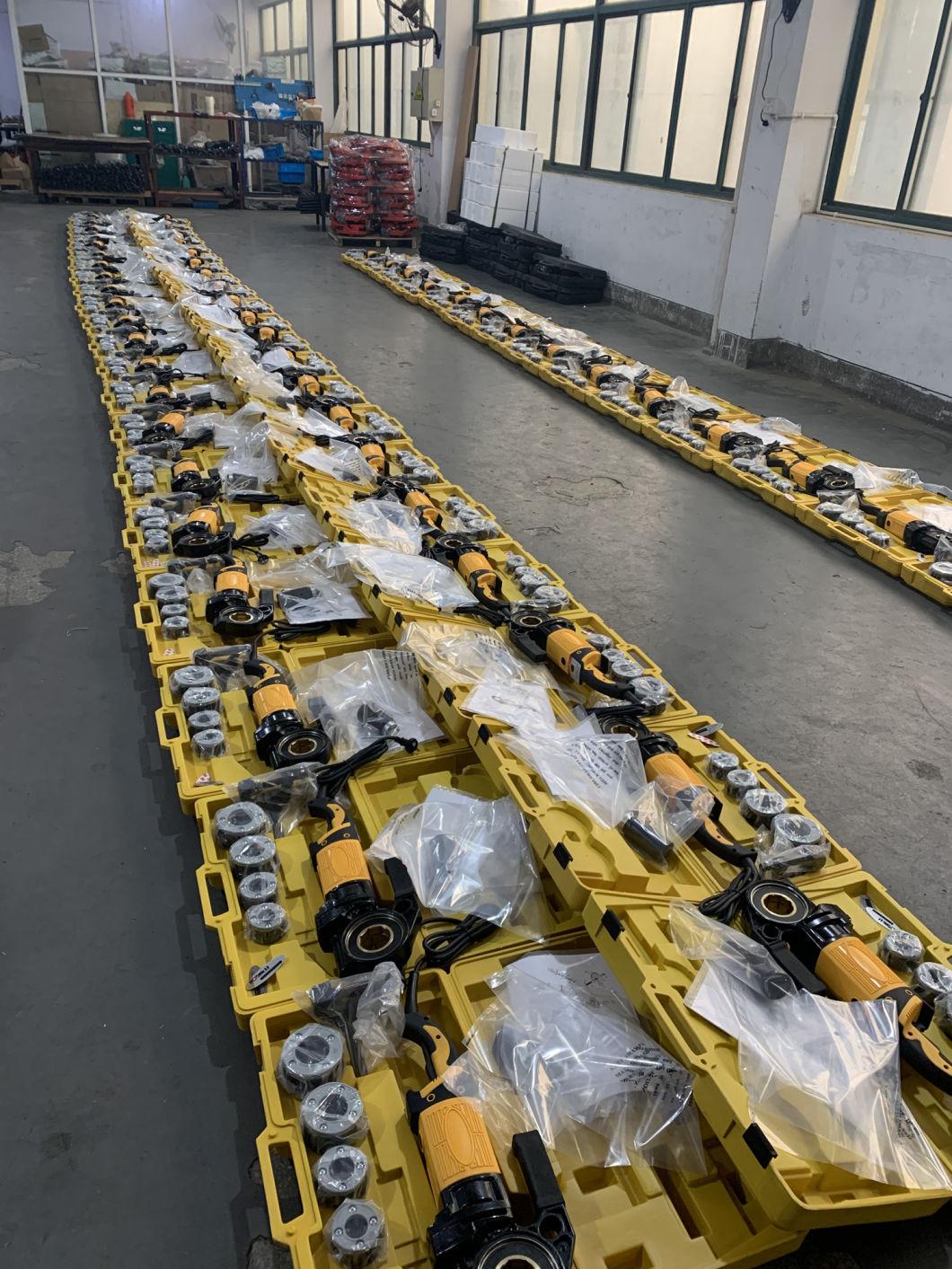 1700W Machine Pipe Thread Iron Internal Steel Gi Pipe Threading Machine (SQ30A)