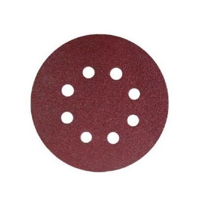 Factory Product Durable Garnet Hook and Loop Sanding Discs Sandpaper for Orbital Sander