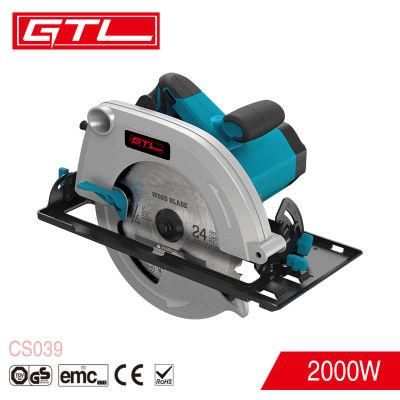 2000W Electric Cutting Tools Circular Saw with Copper Motor (CS039)