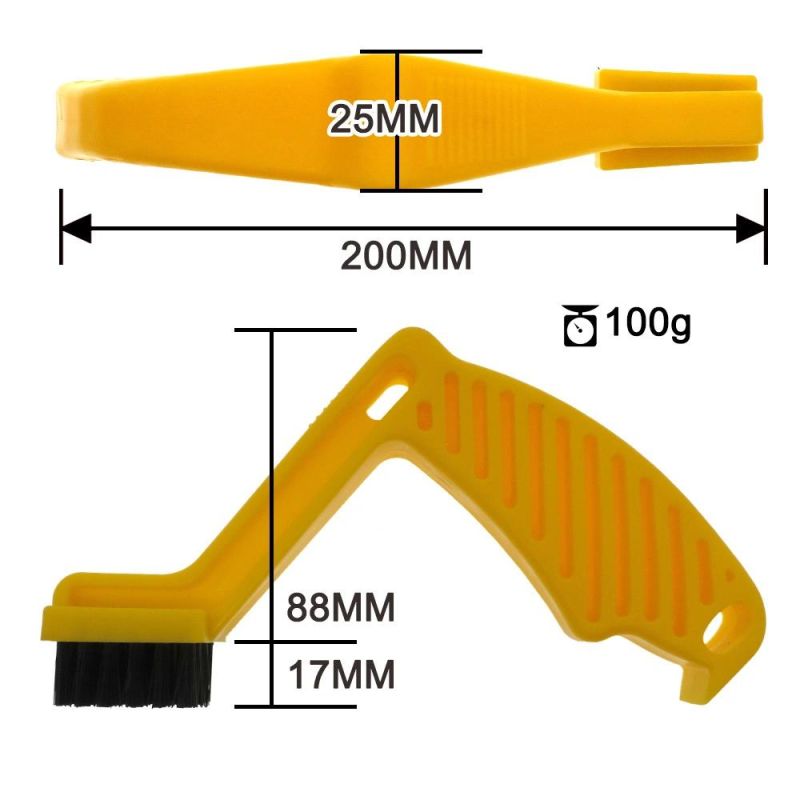 Cross-Border Supply Yellow Polishing Disc Sponge Wax Mark Cleaning Brush Car Waxing Polishing Disc Abrasive Cleaning Brush