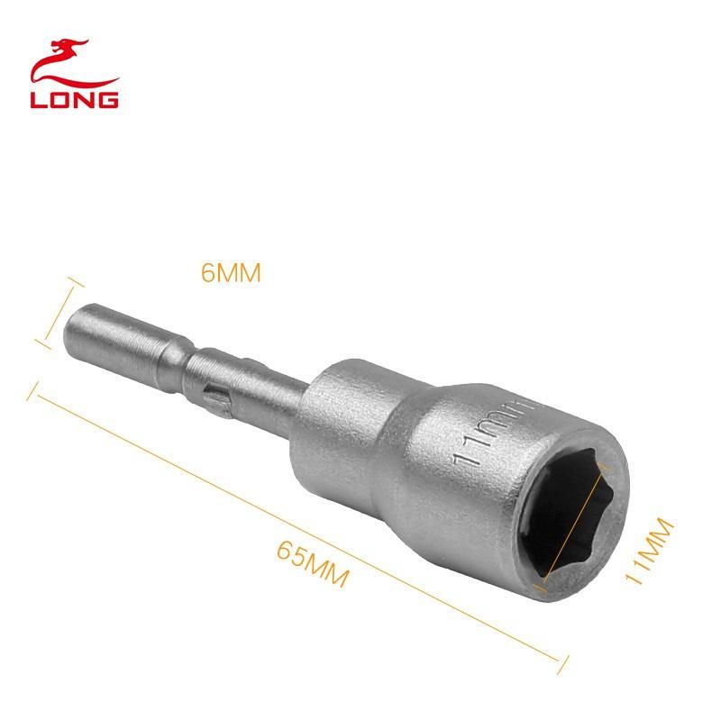 High Quality Deep Hole Hex Shank Impack Nut Runner Setter