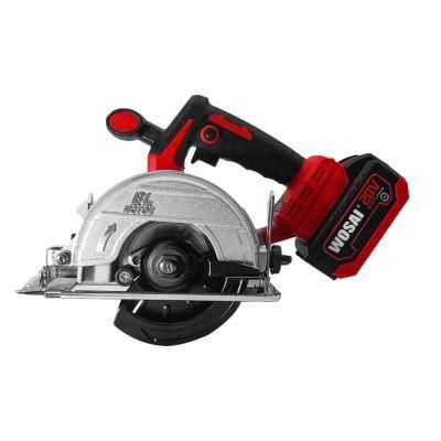 Wosai 20V Electric Battery Angle Design Mini Cordless Wood Cutting Machine Circular Saw Machine