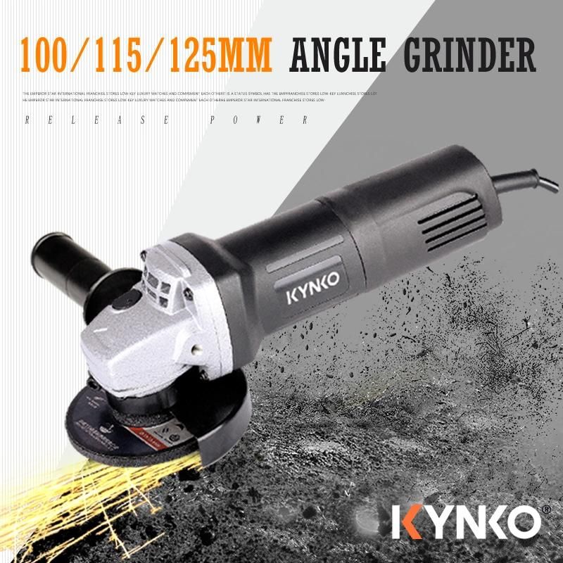 Kynko 115mm/ 125mm Angle Grinder for Cutting, Polishing, Grinding Stone/Marble/Granite (6721)