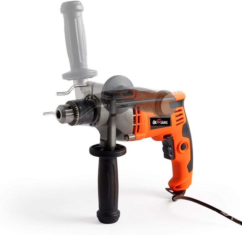 850W Impact Hammer Drill for Stone Masonry Brick Metal & Wood