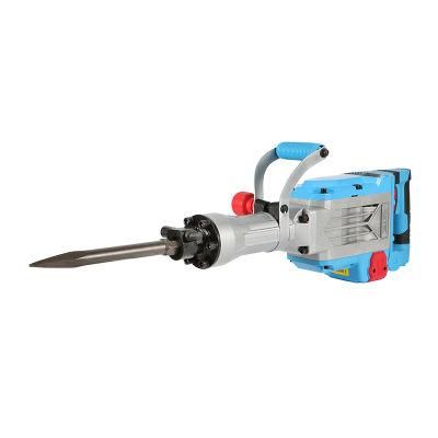 Fixtec New Arrival 30mm Hex 1700W Electric VDE Plug Jackhammer Concrete Demolition Hammer