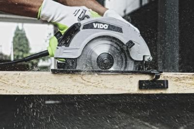 Vido 1500W 7 Inch Circular Saw for Wood Working Tct Saw Blade