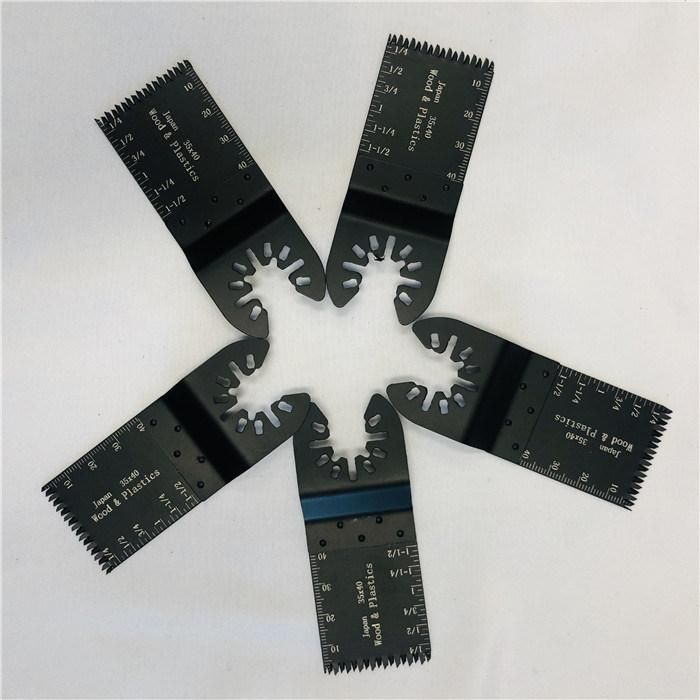 35*40mm Japan Teeth Oscillating Multi Tool Saw Blades for Wood Plastic Cutting