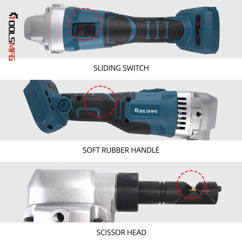 Toolsmfg Mn2001b 20V Lithium Ion Cordless Nibbler