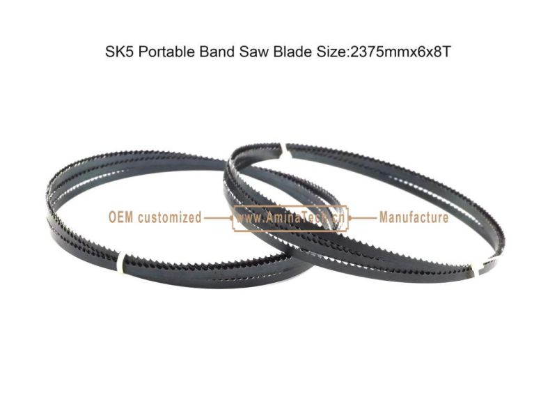 SK5 Portable Bandsaw Blade Size:2375mmx6x8T