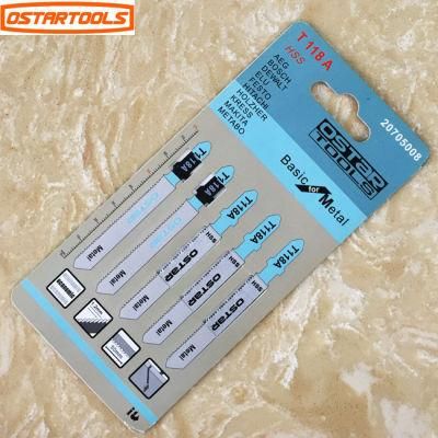 HSS Hcs Bi-Metal T-Shank Jig Saw Blades T118A