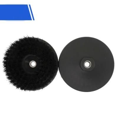 Electric Cleaning Brush 6 Inch Hollow Rodless M14-2 Black Electric Cleaning Brush Head
