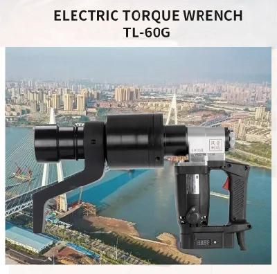 38mm Square Head 6000nm Digital Torque Control Wrench Gun