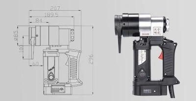 Torque Range: 400-900n. M Electric Torque Wrench, Hex Bolt Gun