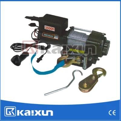 DC24V Wire Rope Electric Winch for Pulling (KDJ-2000H---KDJ2500H)