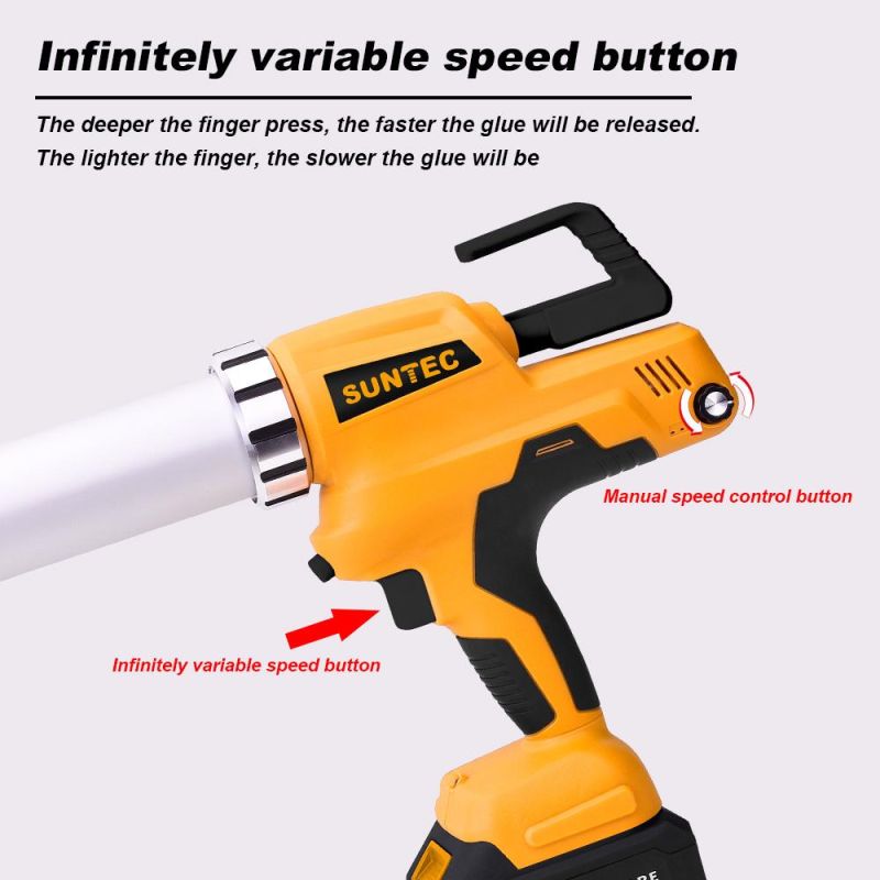 New Design Manual Transparent Clear Electricity Grease Gun