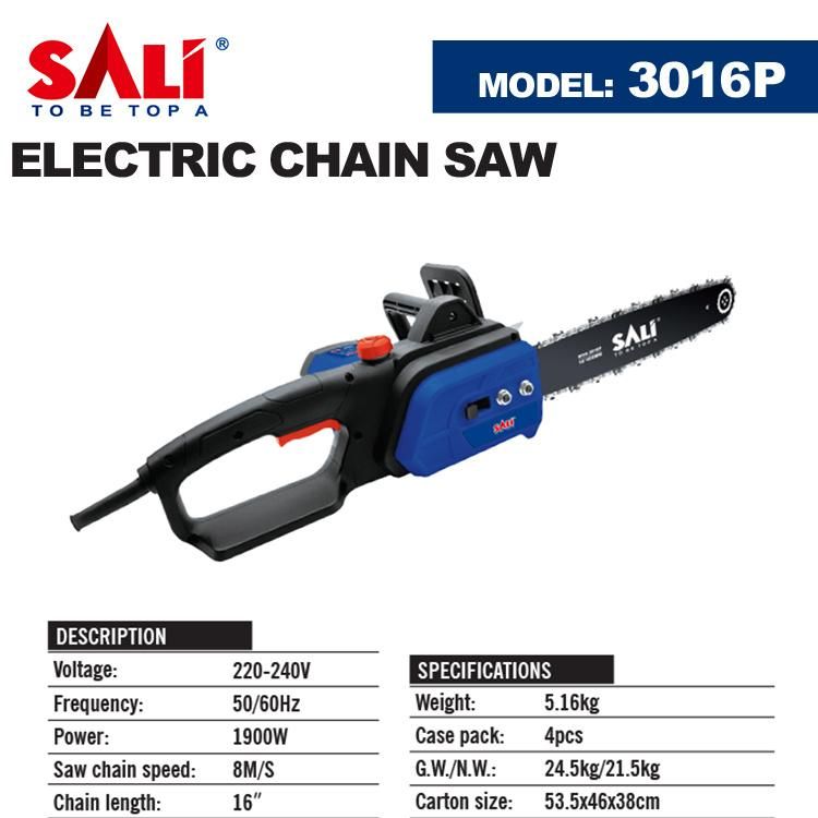 Sali 3016p 16inch 1900W Professional Quality Electric Chain Saw