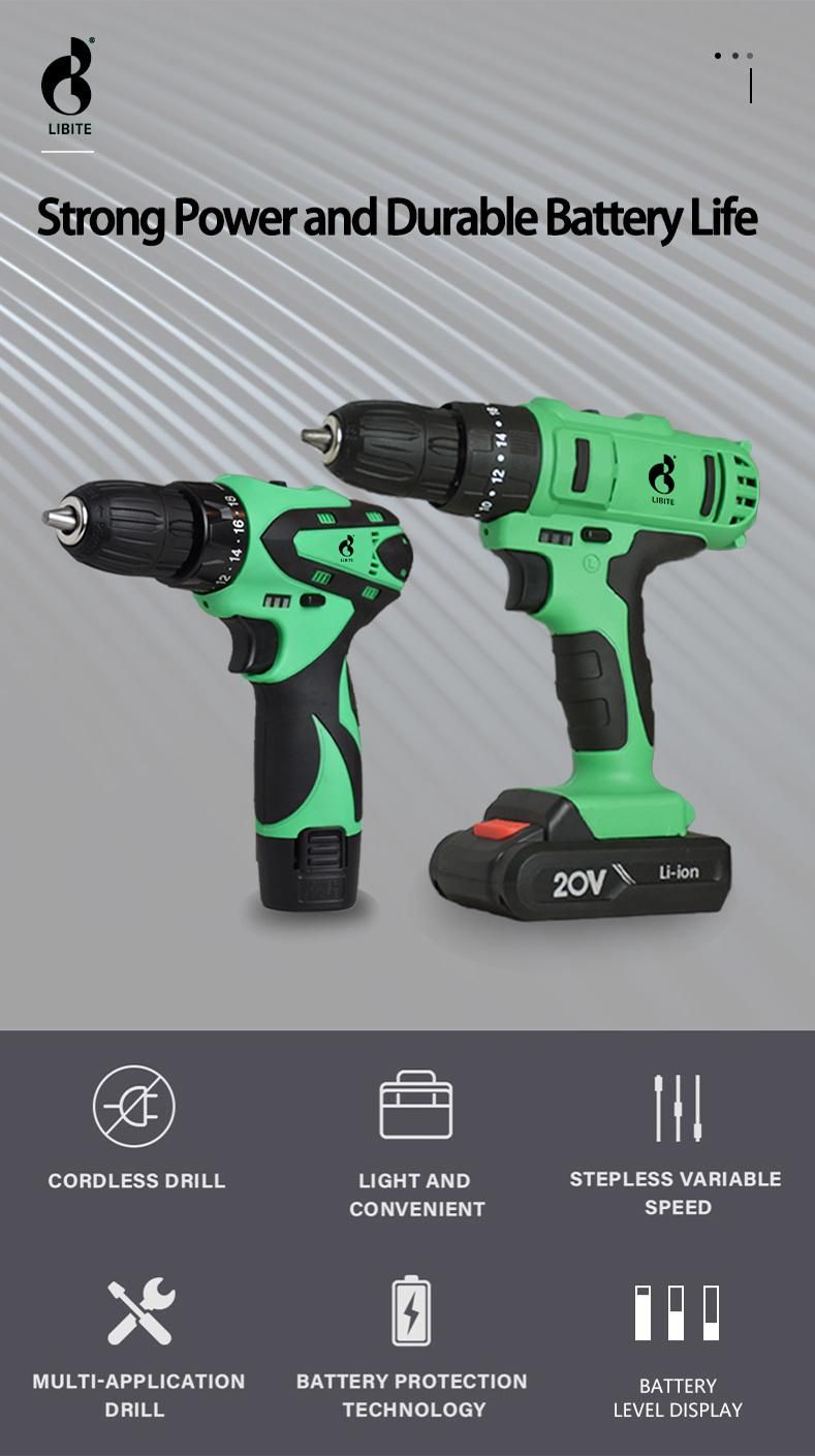 20V Hypermax Cordless Lithium Battery Impact Drill