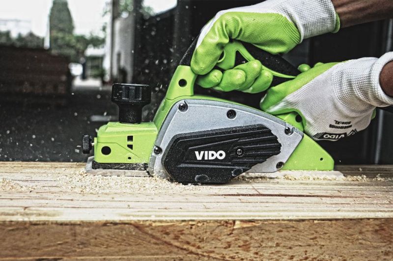 Vido Handheld Lock-off Switch Planer for Woodworking