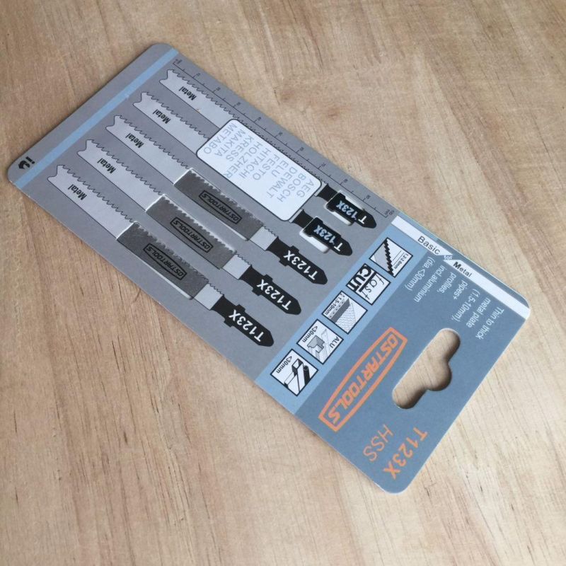 Bosch T123X HSS Jigsaw Blades Ideal for Thin to Thick Metal Plate and Aluminium<30mm