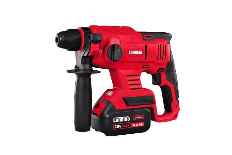 Lanbiao 20V Lithium Battery Power Tools Cordless Rotary Hammer Drill 8202