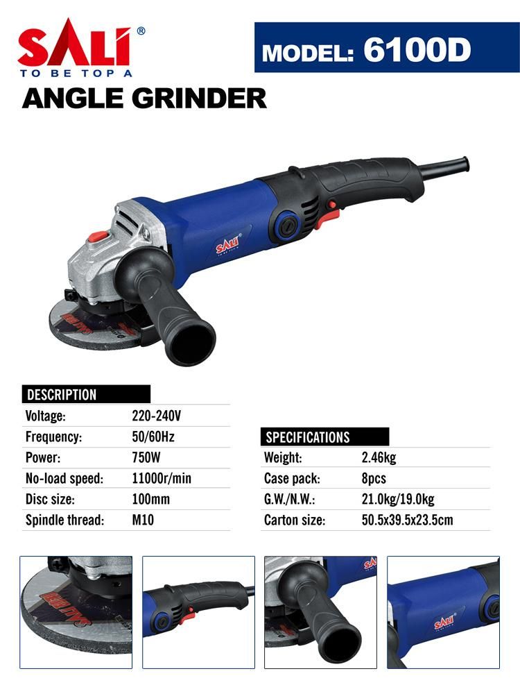 Sali 6115A/6125A 900W 115/125mm High Quality Angle Grinder