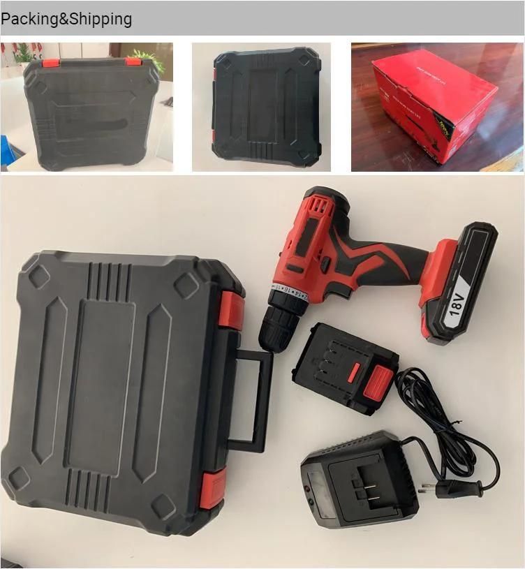 18V Sell Well New Type Lithium Battery Tools Cordless Hammer Drill
