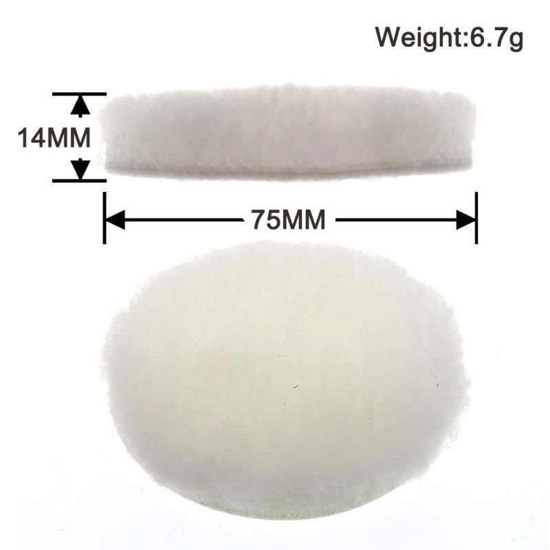 Cross-Border Supply 3-Inch 20-Piece Car Polishing Sponge Car Beauty Cleaning Waxing Polishing Car Wash Sponge